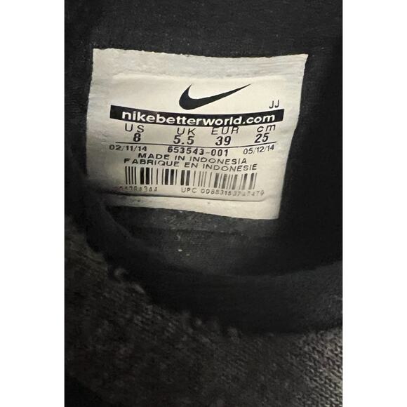 NIKE WOMEN'S BLACK GRAY WHITE 653543-001 IN SEASON TR4 RUNNING SHOES SNEAKERS 8 - Picture 5 of 6